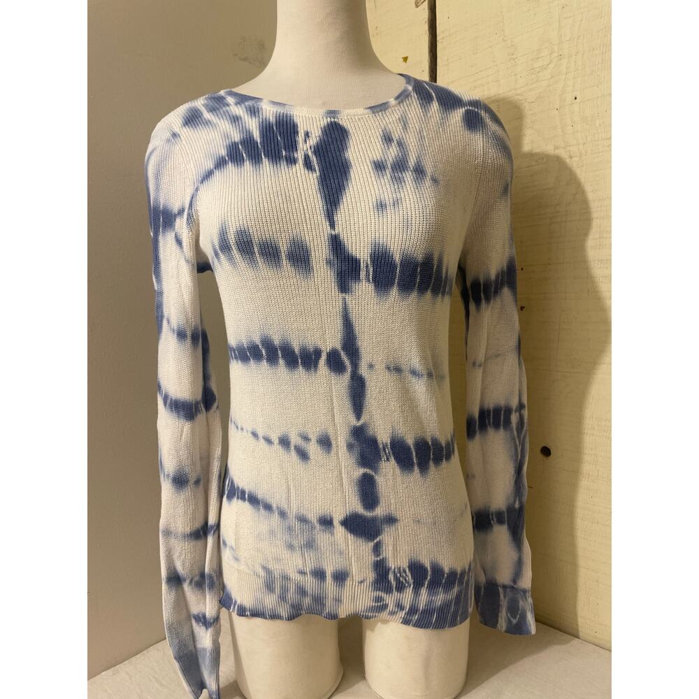 INC International Concepts Women's Size Medium Long Sleeve‎ Tie Dye Sweater Knit